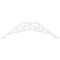 Ekena Millwork Pitch Carrillo Architectural Grade PVC Gable Pediment, 72"W x 27"H x 1"P (9/12) GPP072X027X100CRL - alternate 2